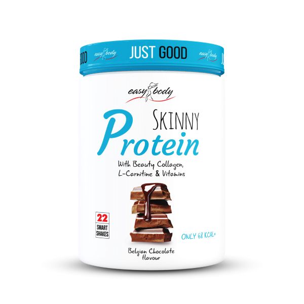 QNT Easy Body Skinny Protein Ρόφημα Πρωτεΐνης με Beauty Collagen, L-Carnitine και Βιταμίνες για Χάσιμο Βάρους με Γεύση Belgian Chocolate 450 gr QNT Easy Body Skinny Protein Ρόφημα Πρωτεΐνης με Beauty Collagen, L-Carnitine και Βιταμίνες για Χάσιμο Βάρους με Γεύση Belgian Chocolate 450 gr