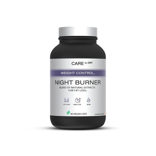 QNT Care Night Burner Vegan Συμπλήρωμα Διατροφής για Διαχείριση Βάρους 90 Κάψουλες