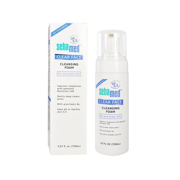 Sebamed Clear Face Antibacterial Cleansing Foam 150 ml