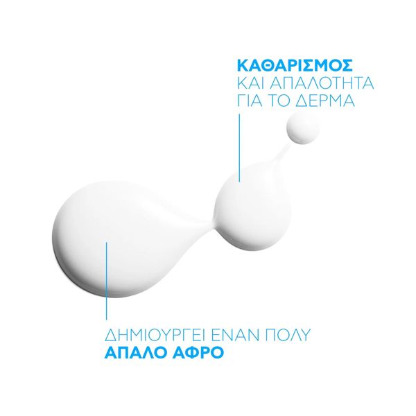 La Roche-Posay Lipikar Syndet AP+ Κρεμώδες Αφρόλουτρο για Ατοπική Δερματίτιδα Refill 400 ml