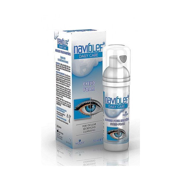 Novax Navi Blef Daily Care Αφρός Καθαρισμού Βλεφάρων 50 ml