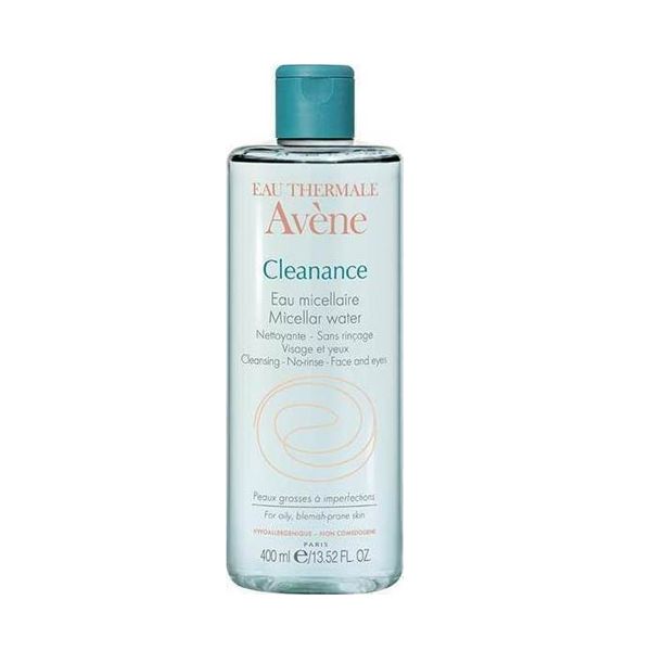 Avene Cleanance Νερό Καθαρισμού Προσώπου για Ευαίσθητο Λιπαρό Δέρμα με Ατέλειες 400 ml