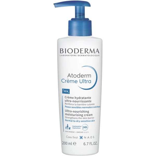 Bioderma Atoderm Creme Ultra Ενυδατική Κρέμα Σώματος Κανονικό προς Ξηρό Δέρμα 200 ml