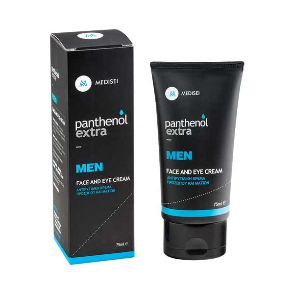Panthenol Extra Men Αντιρυτιδική Κρέμα Προσώπου, Ματιών 75 ml