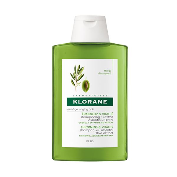 Klorane Σαμπουάν κατά της Γήρανσης των Μαλλιών με Καθαρό Εκχύλισμα Ελιάς 200 ml