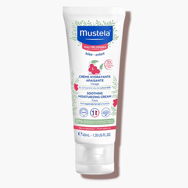 Mustela Soothing Moisturizing Face Cream Καταπραϋντική Κρέμα Ενυδάτωσης Προσώπου για Βρέφη με Ευαίσθητο Δέρμα 40 ml