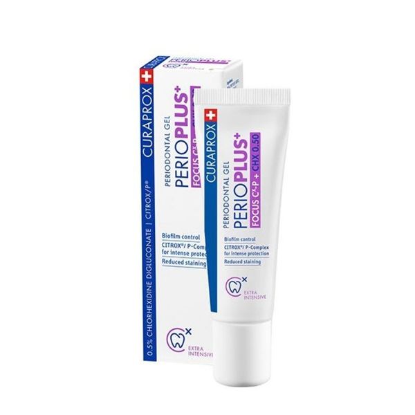 Curaprox PerioPlus+ CHX 0.50 Οδοντική Γέλη κατά των Φλεγμονών 10 ml