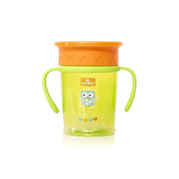 Lorelli Baby Care Εκπαιδευτικό Κύπελλο 360° με Λαβές, σε 3 Χρώματα 270 ml Lorelli Baby Care Εκπαιδευτικό Κύπελλο 360° με Λαβές, σε 3 Χρώματα 270 ml