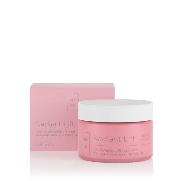 Lavish Care Radiant Lift Αντιρυτιδική Κρέμα Προσώπου Νυκτός 50 ml
