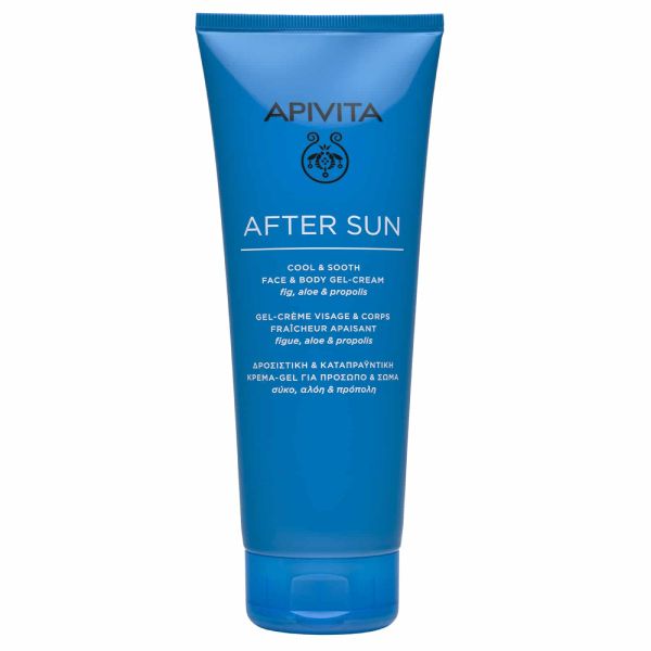 Apivita Bee Sun Safe After Sun Δροσιστική Ενυδατική Κρέμα-Τζελ Προσώπου/Σώματος 200 ml