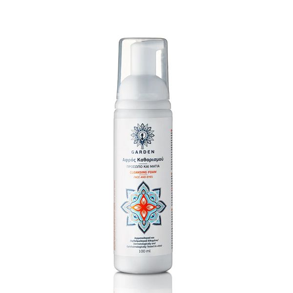 Garden Cleansing Foam Αφρός Καθαρισμού Προσώπου-Ματιών 100 ml
