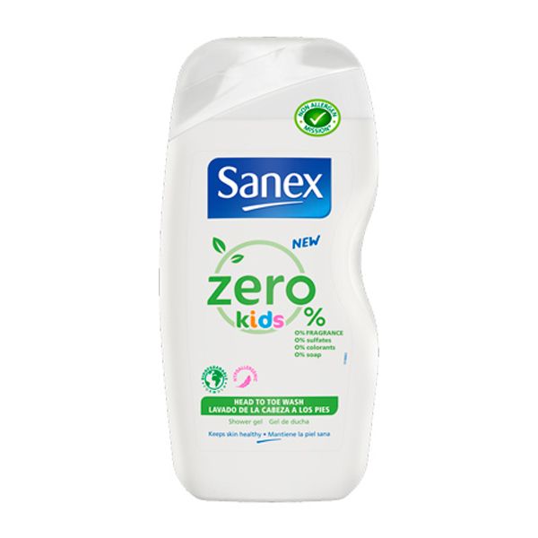 Sanex Zero Kids 0% Παιδικό Αφρόλουτρο για Σώμα & Μαλλιά 500 ml