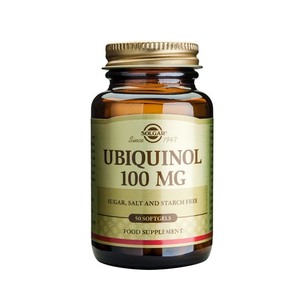 Solgar Ubiquinol 100mg Συμπλήρωμα Διατροφής 50 κάψουλες