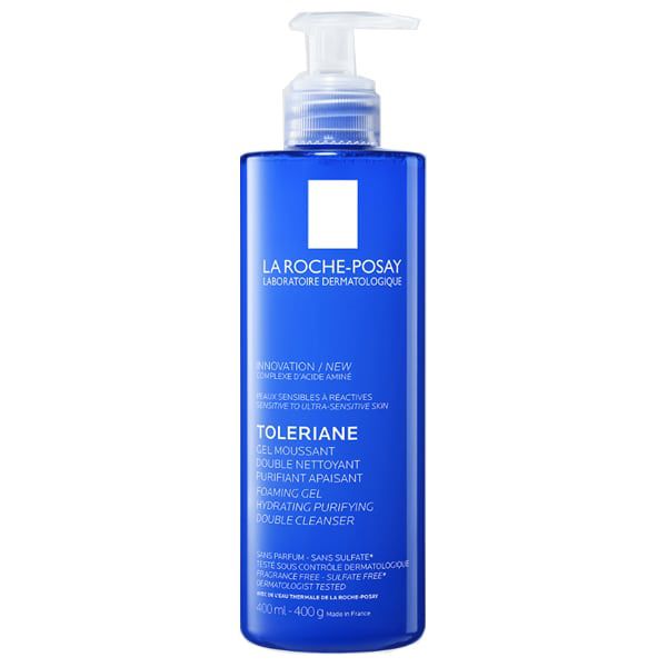 La Roche-Posay Toleriane Foaming Double Cleanser Αφρός Καθαρισμού Προσώπου για Ευαίσθητη Επιδερμίδα 400 ml