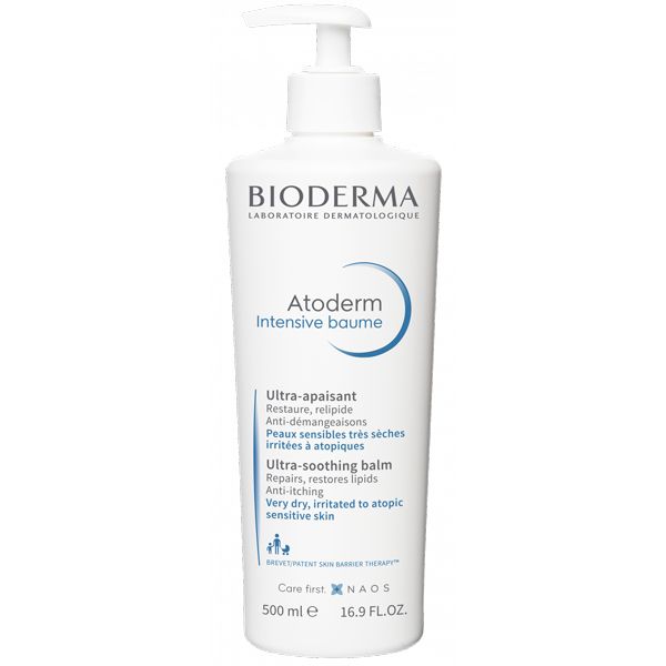 Bioderma Atoderm Intensive Καταπραϋντικό & Ενυδατικό Βάλσαμο Προσώπου-Σώματος 500 ml