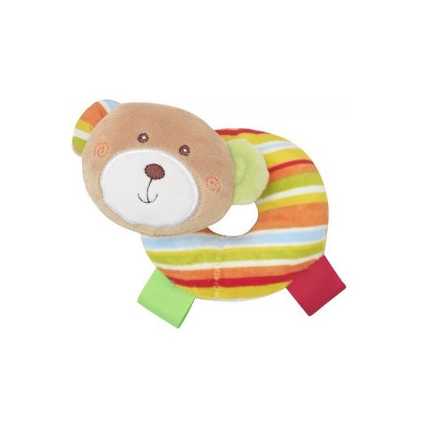 Lorelli Donut Bear Λούτρινη Μαλακή Κουδουνίστρα 1 τμχ Lorelli Donut Bear Λούτρινη Μαλακή Κουδουνίστρα 1 τμχ