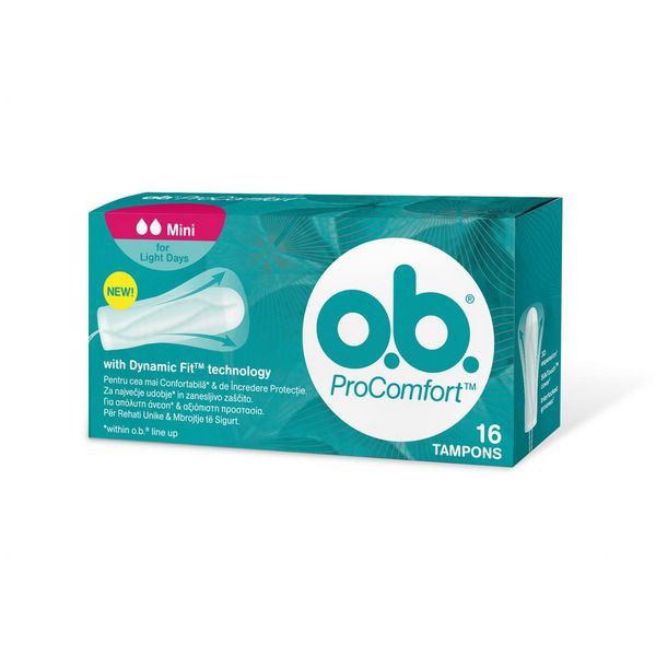 O.B Tampons ProComfort Mini 16 τμχ
