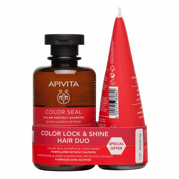 Apivita Set με Color Seal Σαμπουάν 250 ml και Color Seal Κρέμα Μαλλιών 150 ml