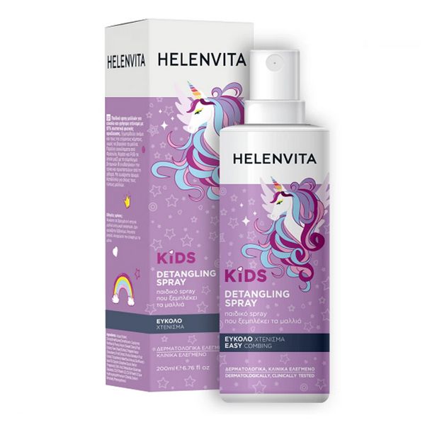 Helenvita Kids Unicorn Detangling Spray Μαλλιών για Ξέμπλεγμα 200 ml