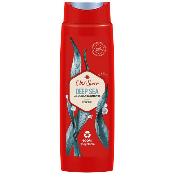 Old Spice Deep Sea Αφρόλουτρο για τον Άνδρα 400 ml Old Spice Deep Sea Αφρόλουτρο για τον Άνδρα 400 ml