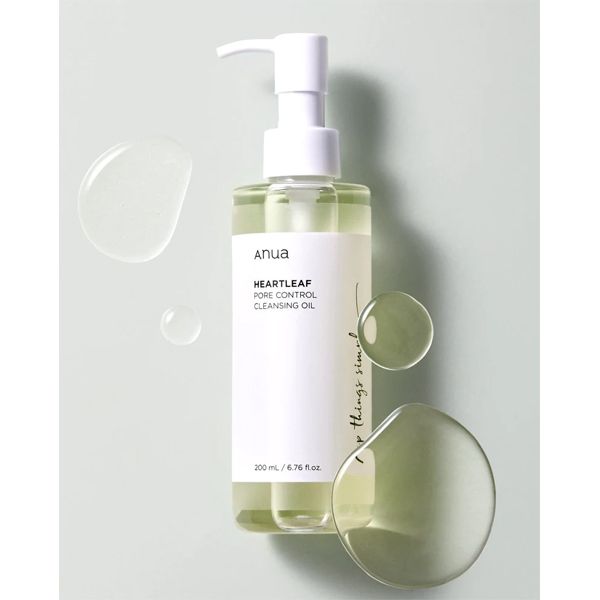 Korean Anua Heartleaf 77% Pore Control Cleansing Oil 200 ml
