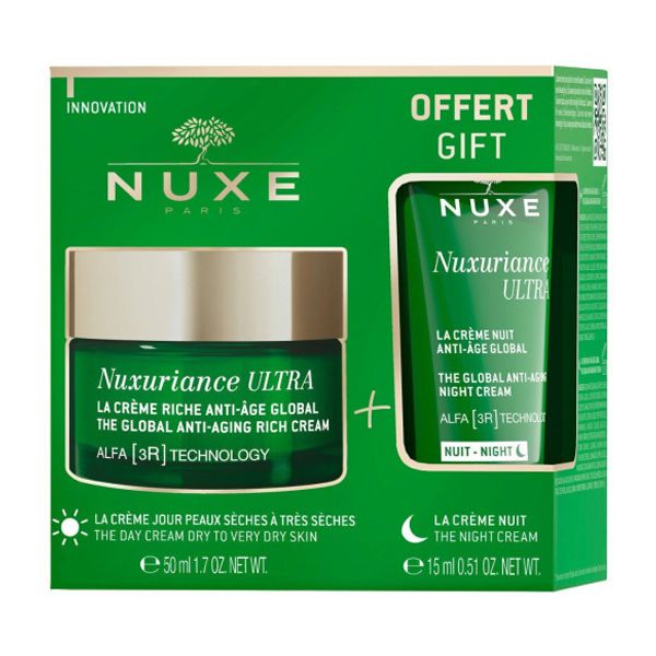 Nuxe Nuxuriance Ultra Set με The Global Anti-Aging Rich Cream 50 ml & The Global Anti-Aging Night Cream 15 ml