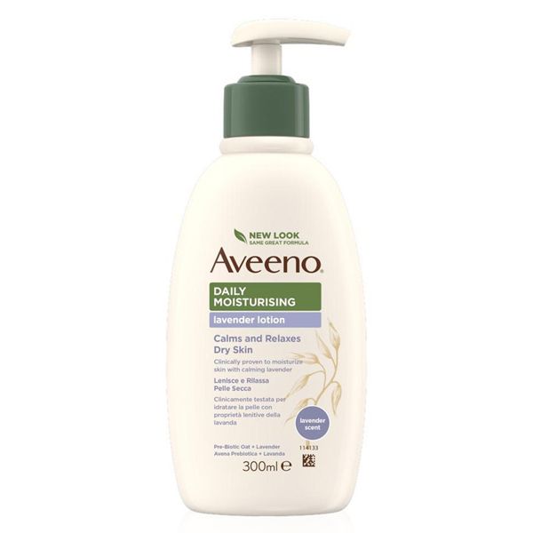 Aveeno Moisturising Lavender Lotion Ενυδατική Λοσιόν Σώματος 300 ml