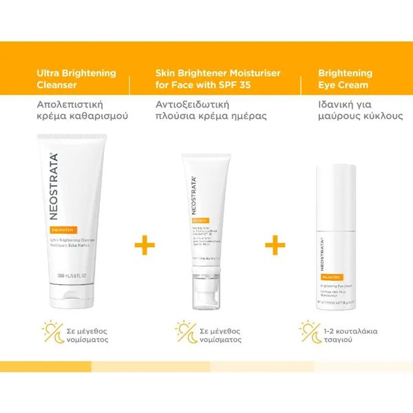 Neostrata Enlighten Ultra Brightening Cleanser Καθαριστικό Προσώπου Λάμψης με Απολεπιστική Δράση 100 ml