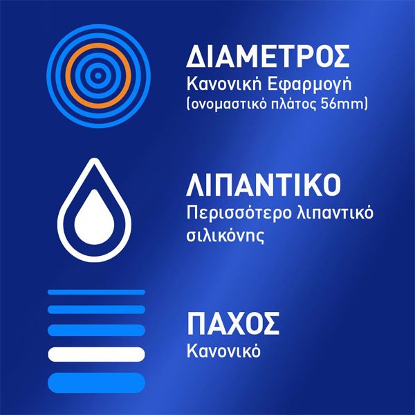 Durex Classic Κλασικά Προφυλακτικά Κανονική Εφαρμογή 12 τμχ
