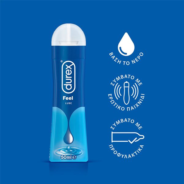 Durex Feel Λιπαντικό Τζελ Απόλαυσης 50ml