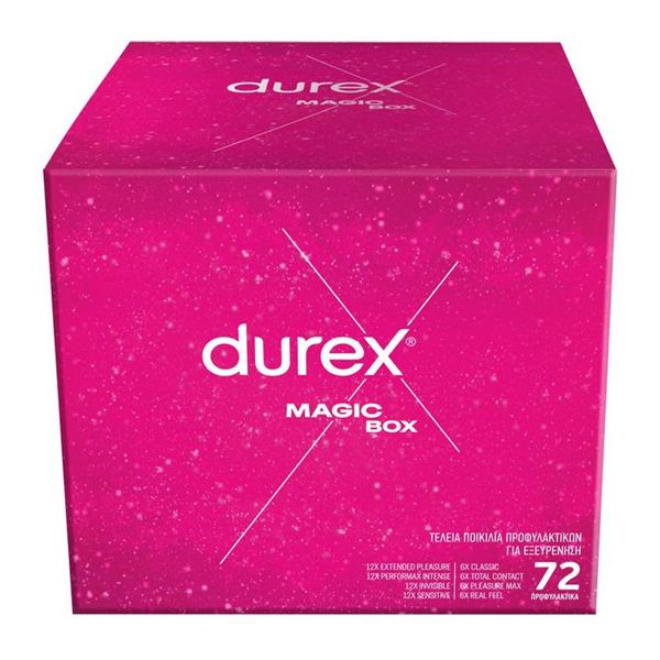 Durex Magic Box Προφυλακτικά 72 τμχ