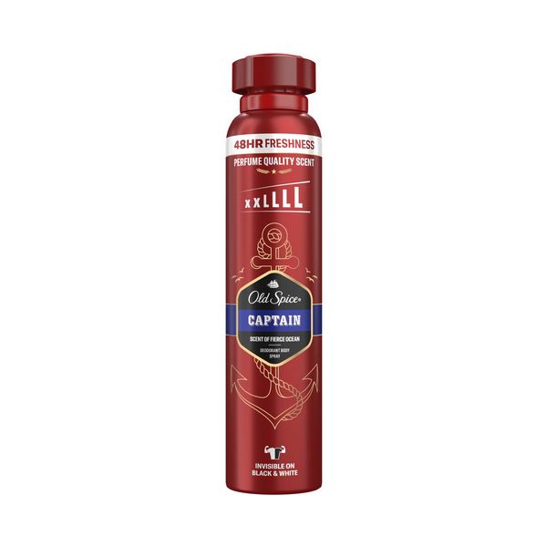 Old Spice Captain Αποσμητικό Σπρέι Σώματος για τον Άνδρα 250 ml Old Spice Captain Αποσμητικό Σπρέι Σώματος για τον Άνδρα 250 ml