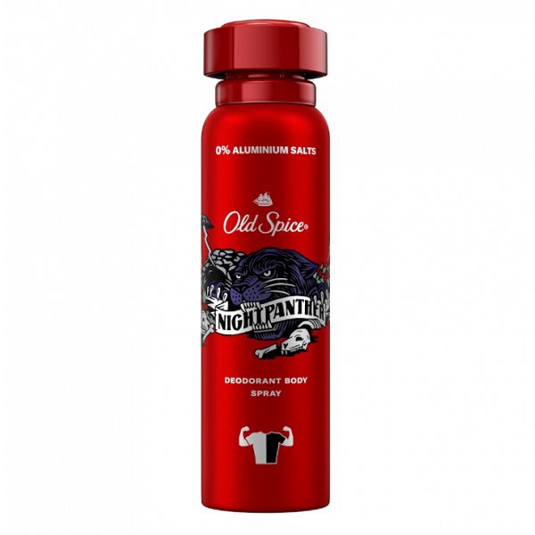 Old Spice Night Panther Αποσμητικό Σπρέι Σώματος για τον Άνδρα 150 ml Old Spice Night Panther Αποσμητικό Σπρέι Σώματος για τον Άνδρα 150 ml