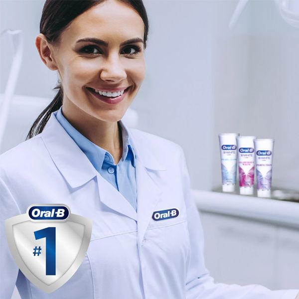Oral-B Pro 3D White Advanced Luxe Glamorous White Λευκαντική Οδοντόκρεμα 75 ml
