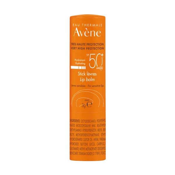 Avene Αντηλιακό Στικ Χειλιών Spf50+ 3 gr