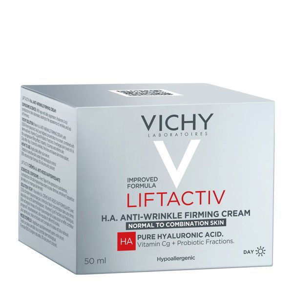 Vichy Liftactiv H.A. Αντιρυτιδική-Συσφιγκτική Κρέμα Ημέρας για Κανονική έως Μεικτή Επιδερμίδα 50 ml