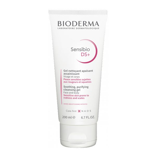 Bioderma Sensibio DS+ Τζελ Απολέπισης Προσώπου για Ερεθισμένες Επιδερμίδες 200ml