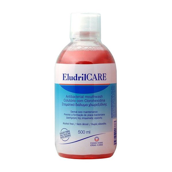Eludril Care Διάλυμα για Στοματικές Πλύσεις κατά της Πλάκας 500 ml