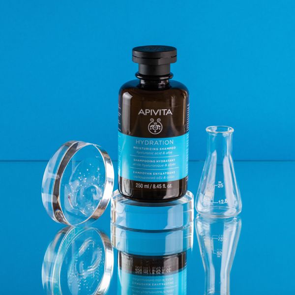 Apivita Hydration Σαμπουάν Ενυδάτωσης με Υαλουρονικό Οξύ και Αλόη 250 ml