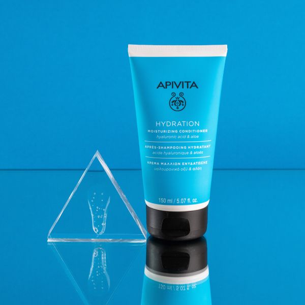 Apivita Hydration Μαλακτική Κρέμα Ενυδάτωσης Μαλλιών με Υαλουρονικό Οξύ και Αλόη 150 ml