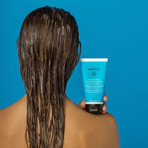 Apivita Hydration Μαλακτική Κρέμα Ενυδάτωσης Μαλλιών με Υαλουρονικό Οξύ και Αλόη 150 ml