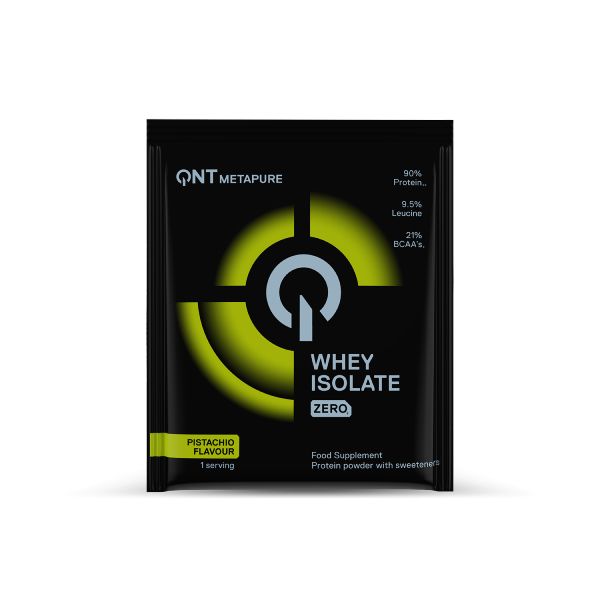 QNT Metapure Zero Carb Απομονωμένη Πρωτεΐνη Ορού Γάλακτος με Γεύση Pistachio 30 gr