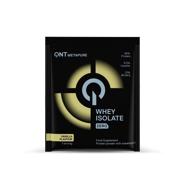 QNT Metapure Zero Carb Απομονωμένη Πρωτεΐνη Ορού Γάλακτος με Γεύση Βανίλια 30 gr
