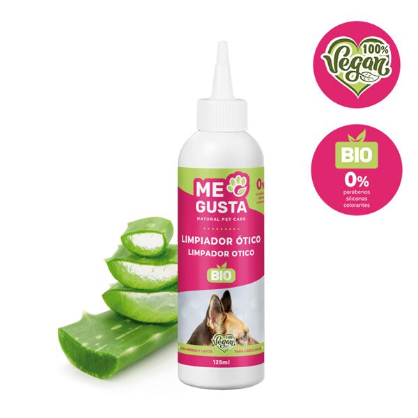 Me Gusta Ear Cleaner for Dogs & Cats Καθαριστικό Αφτιών για Σκύλους και Γάτες 125 ml