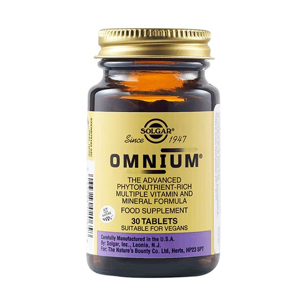 Solgar Omnium The Advanced Phytonutrient-Rich Multiple Vitamin and Mineral Formula 30 Ταμπλέτες