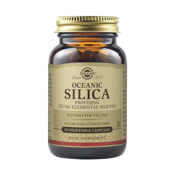 Solgar Oceanic Silica 25 mg 50 Φυτικές Κάψουλες