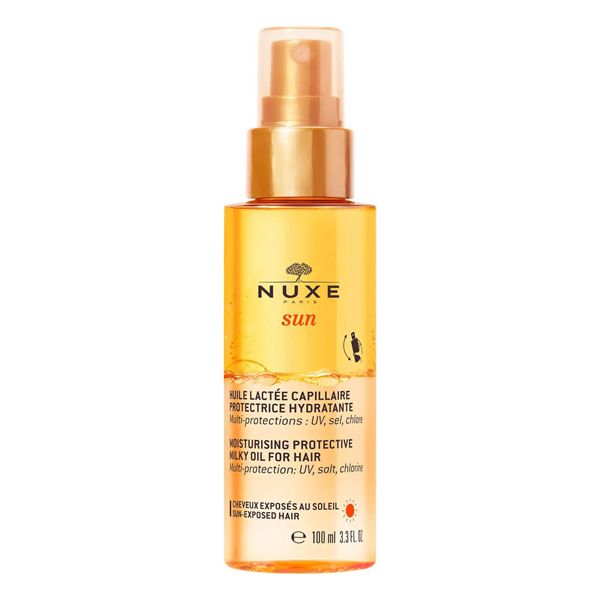 Nuxe Sun Moisturising Protective Milky Hair Oil Ενυδατικό Αντηλιακό Σπρέι Μαλλιών 100 ml