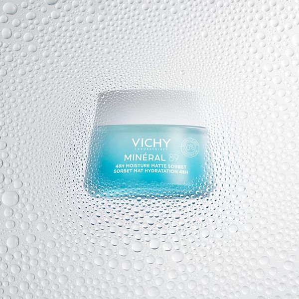 Vichy Mineral 89 48h Moisture Matte Sorbet Ενυδατική Κρέμα Προσώπου 50 ml