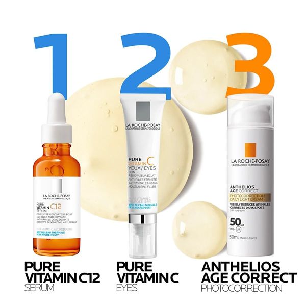 La Roche-Posay Pure Vitamin C12 Serum Αντιρυτιδικός και Αντιοξειδωτικός Ορός 30 ml