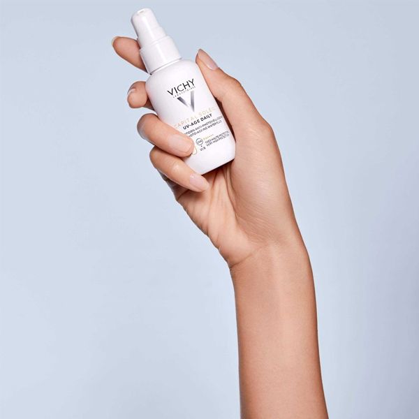 Vichy Capital Soleil UV-Age Daily Λεπτόρρευστη Αντηλιακή Κρέμα Προσώπου κατά της Φωτογήρανσης Spf50+ 80 ml